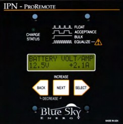 Blue Sky IPN-ProRemote sans shunt 500A. Afficheur 