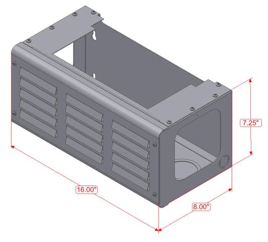 Magnum panel extension box for MPSL-30D or MPSH-30