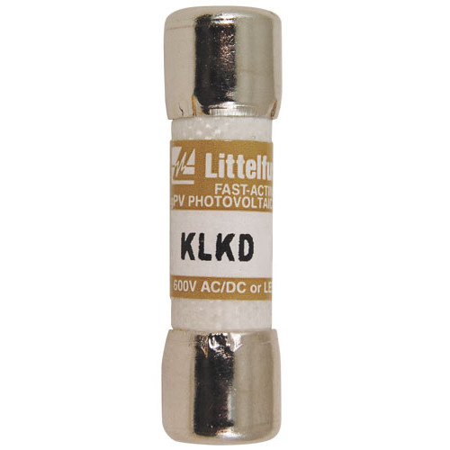 Littelfuse fuse, KLKD, 1A, 600 VDC