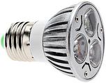 Ampoule à DEL consommation de 3W, 12V, couleur d'