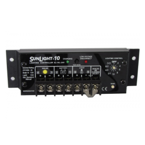 Morningstar SunLight PWM 10A charge controller, 24