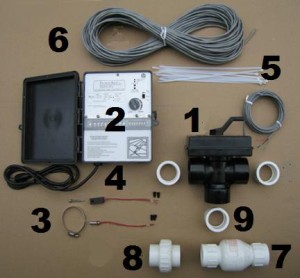 Auto Control Kit 1 1/2" (without controller !!)