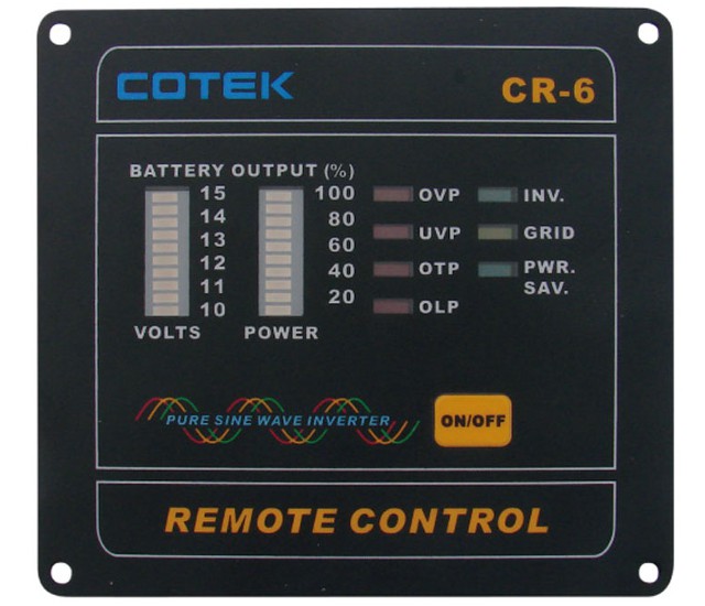 Panneau de contrôle à distance Cotek pour modèl