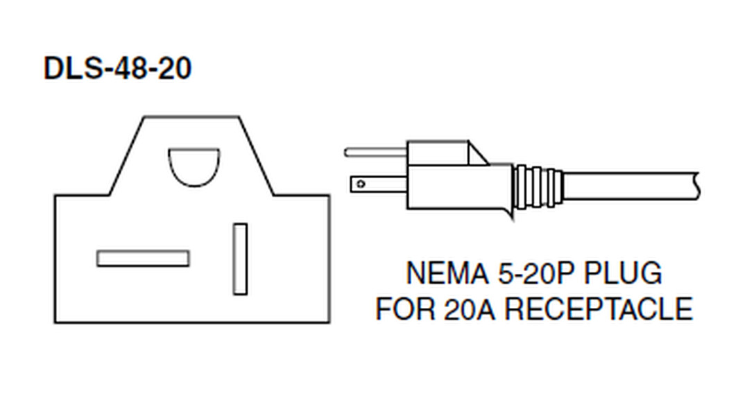 Iota 120VAC / 48VDC - 20A DC power source. NOT A C