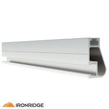 Rail IronRidge XR1000 de 335.28 cm de long, finiti