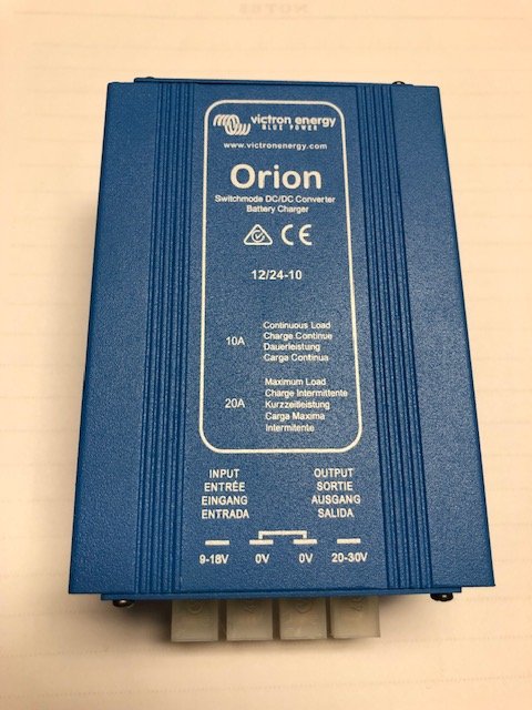 Orion-Tr 24/12-10 (120W), Victron Orion voltage co