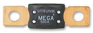 Fusible Littelfuse, MEGA, 500A, 32 Vcc