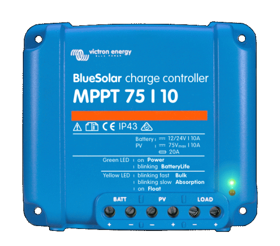 Solar charge controller BlueSolar MPPT 75/10