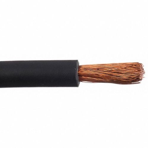 #2/0 Black Welding Cable, SAE, UL certified, UV re