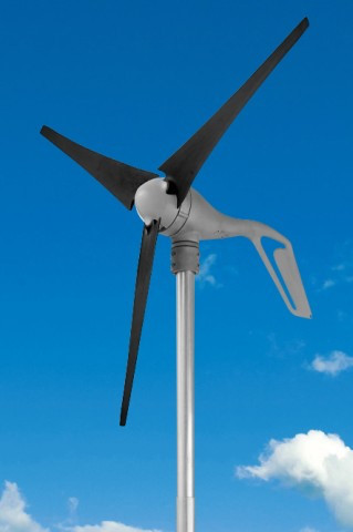 Air Breeze Marine 48V wind turbine with internal r