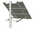 Tamarack Solar side of pole, for 3x1 PV panels 80W