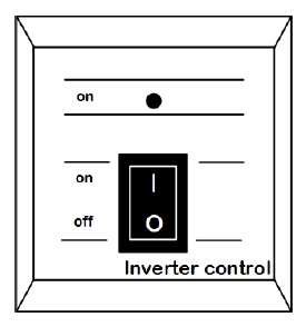 Victron VE.Direct Phoenix Inverter Control Panel