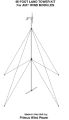 45' Guyed Tower Kit, Includes Couplers, Guy Wires 