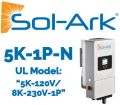 Hybride, Sol-Ark, 5000W, 48V, (Monophasé uniqueme